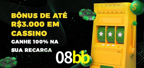 08bb melhor bônus de depósito