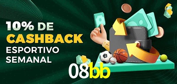 10% de bônus de cashback na 08bb