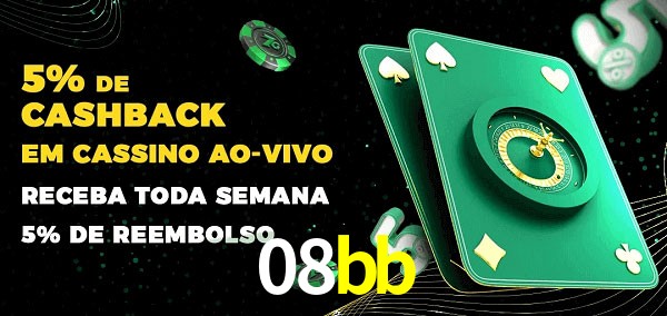 Promoções do cassino ao Vivo 08bb